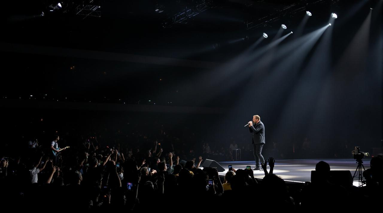 知名歌手演唱会假唱被现场观众录视频实锤！